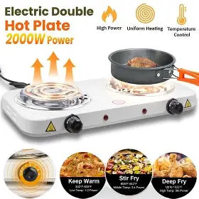 Electric Double Stove Hot Plate