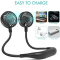 Sports Portable Hanging Neck Fan