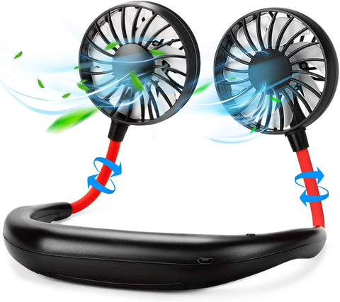 Sports Portable Hanging Neck Fan